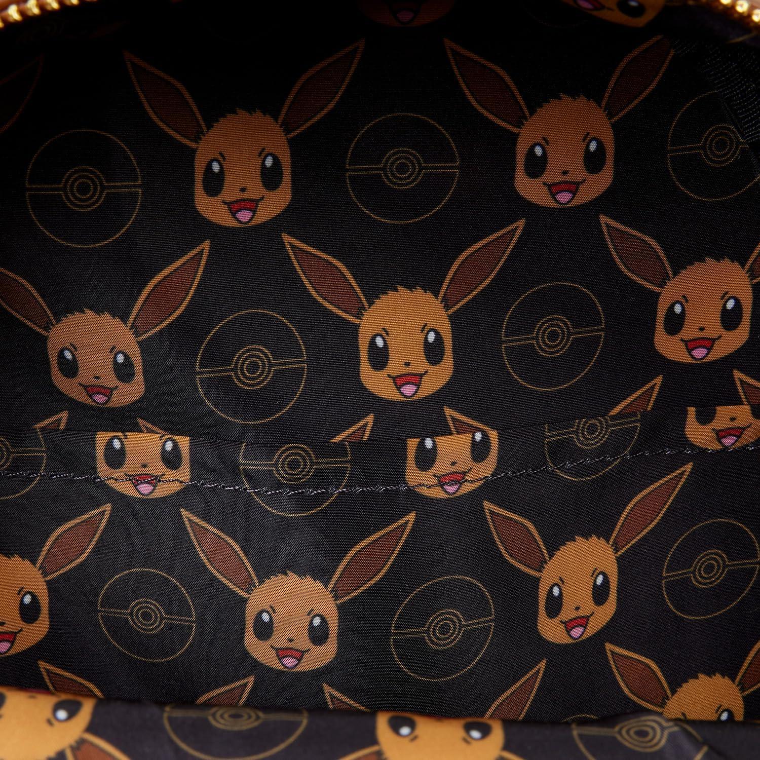 Mochila Mini Loungefly Pokémon Eevee 22.8x26.6x11.4cm