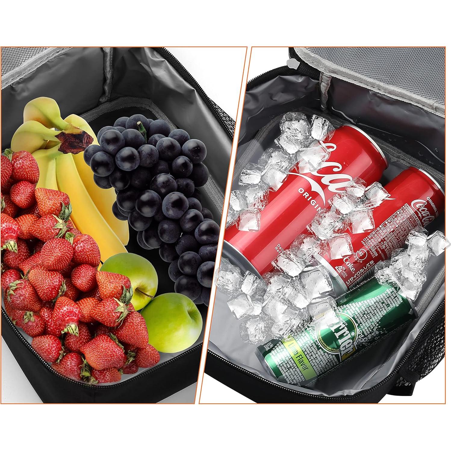 Bolsa de Almuerzo Aislada ZM-YOUTOO Azul Marino 6L