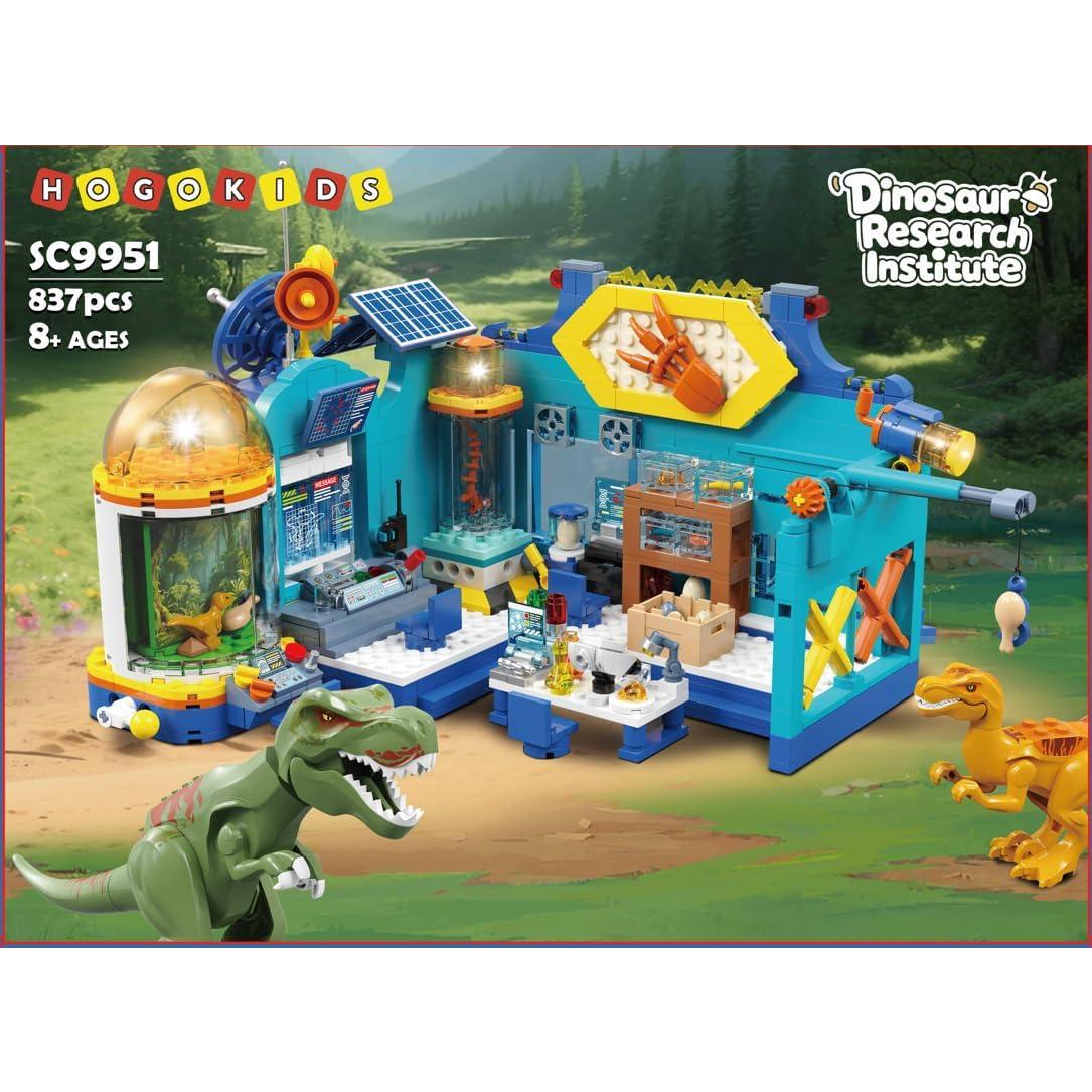 Set de Construcción Dinosaurios HOGOKIDS 837PCS con Luz LED