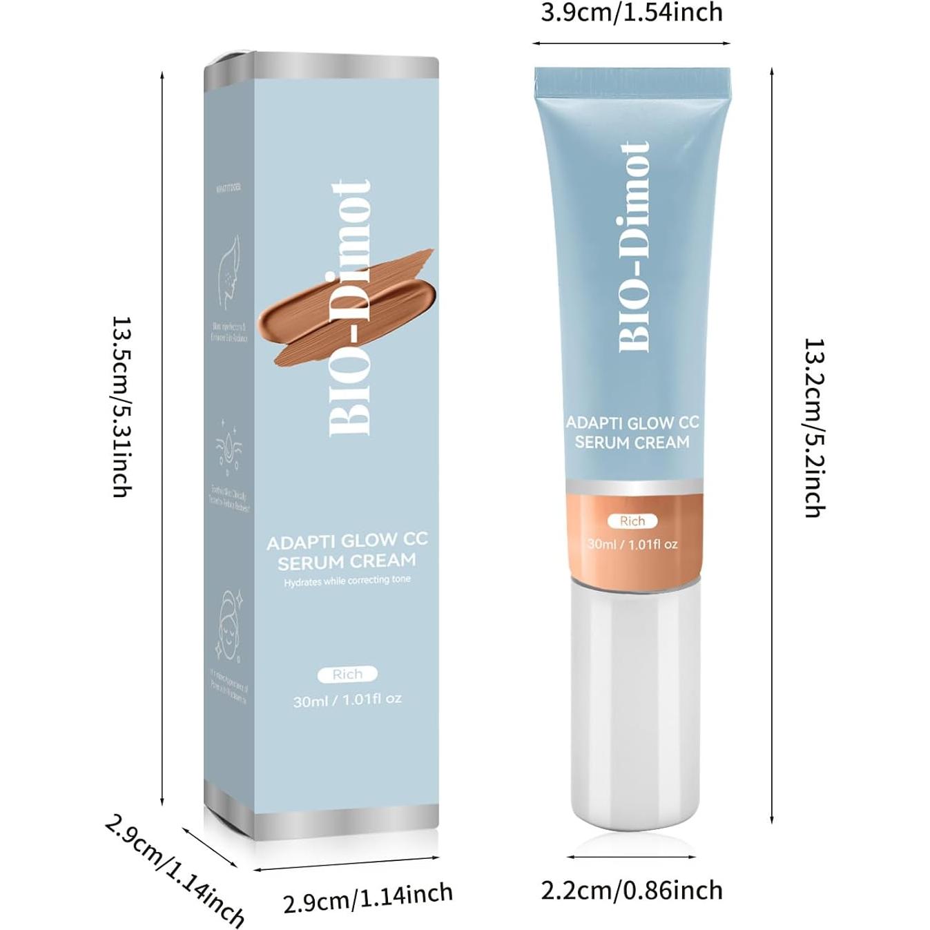 Crema Suero Correctora de Color GROEI-CC 30ml Hidratante