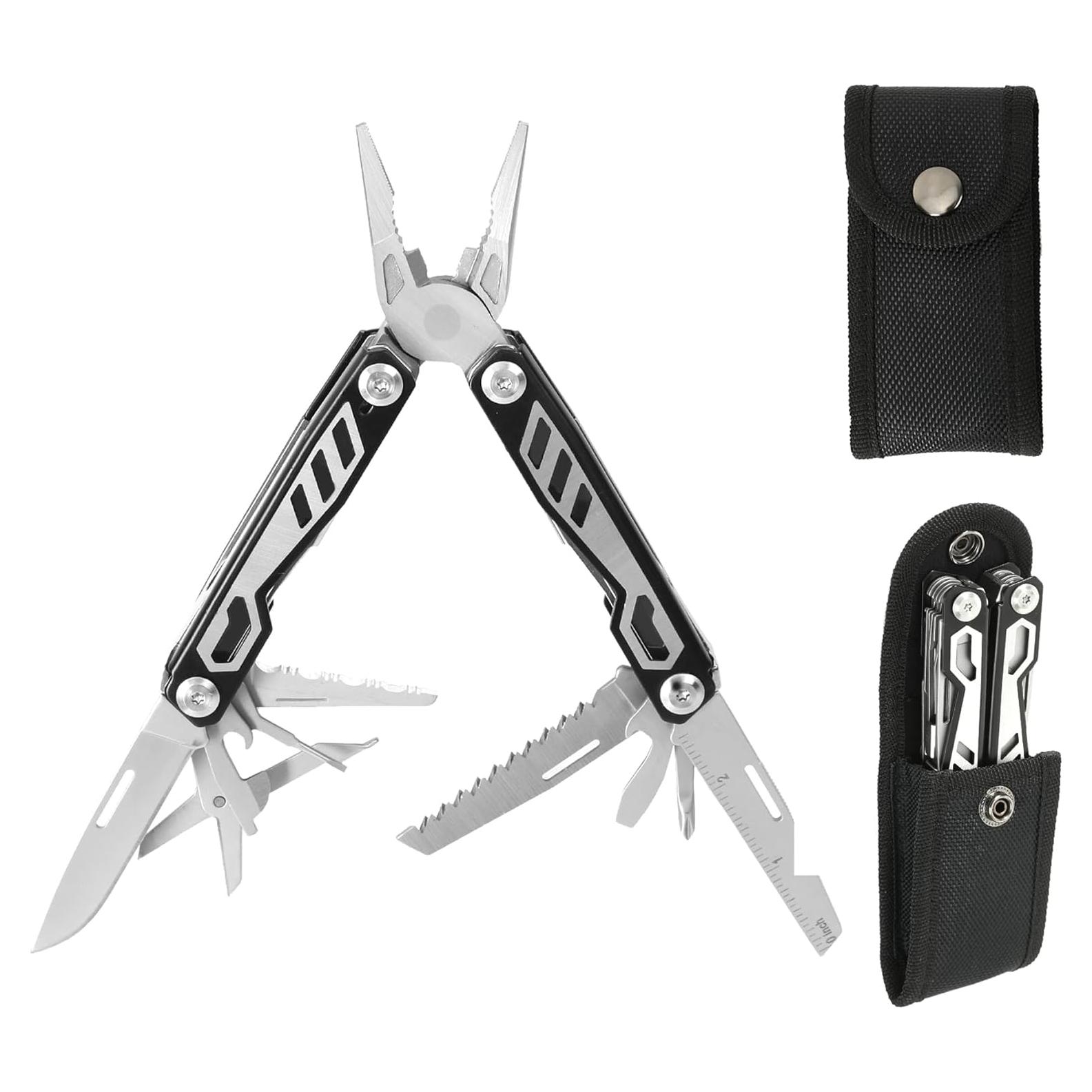 Multiherramienta Compacta 16-en-1 Dispatch, Acero Inoxidable, Negro