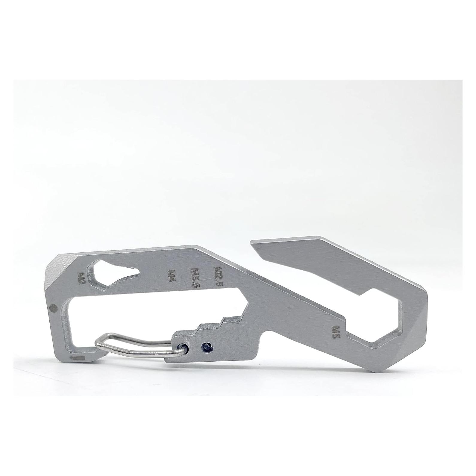 Generic 11 in 1 Multi Functional Keychain, Multi-Tool Keychain, Multi Tool, Alloy Steel Handle, Alloy Steel Body