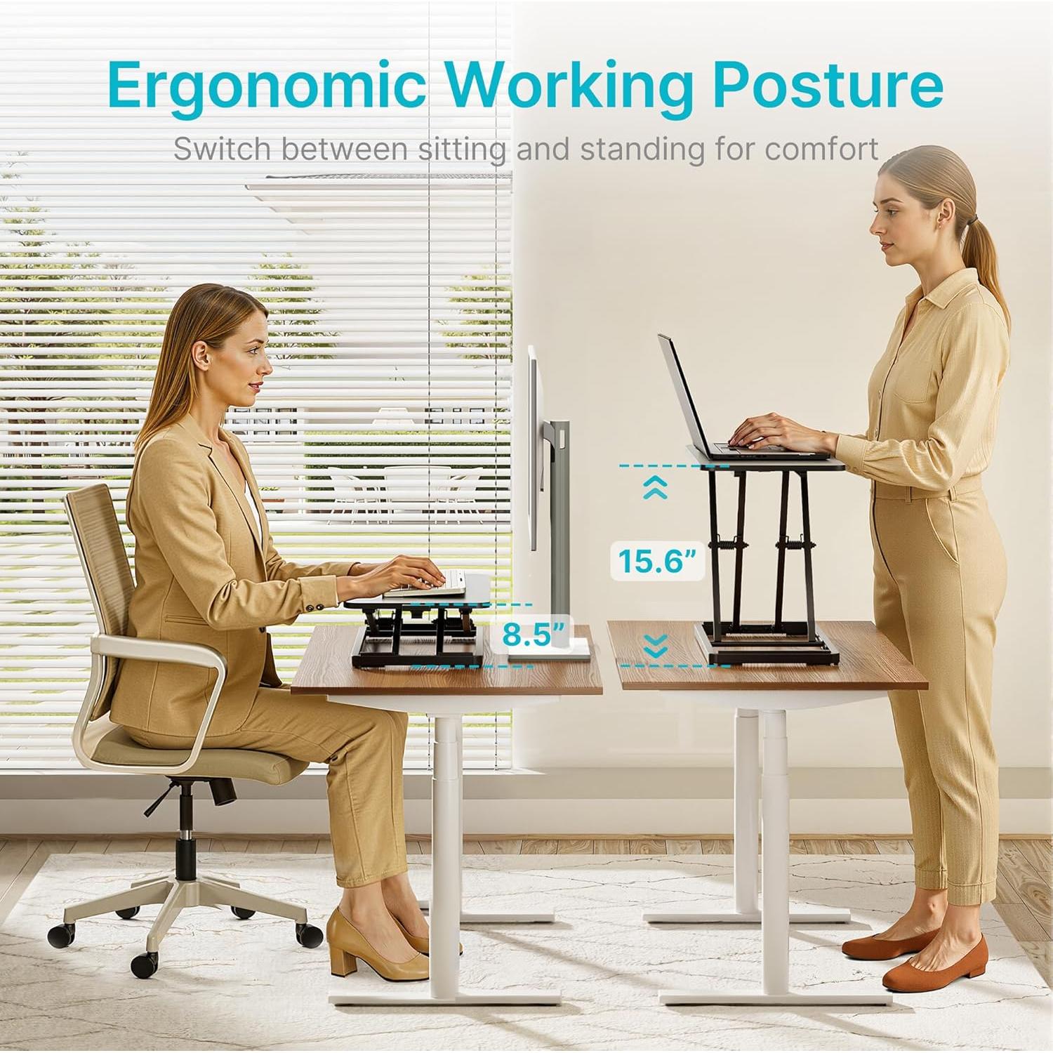 Elevador Ergonómico de Teclado Pegzone 60.96x30.48cm Ajustable