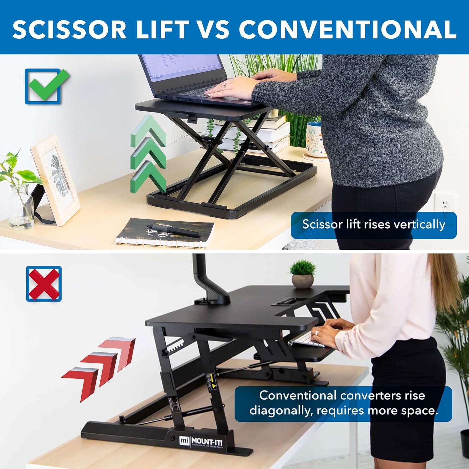 Elevador de Teclado Ergonómico Mount-It! 60x30 cm Ajustable