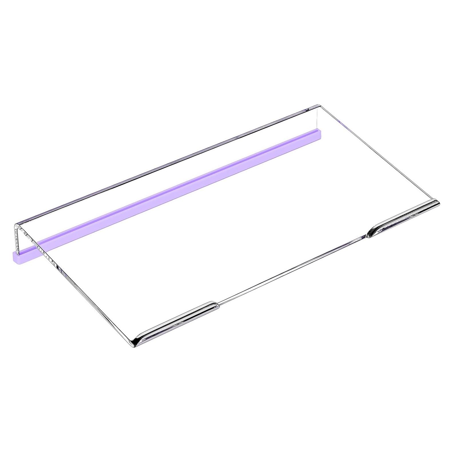 Soporte de Teclado Acrílico Compacto Richboom 30 cm Ergonómico