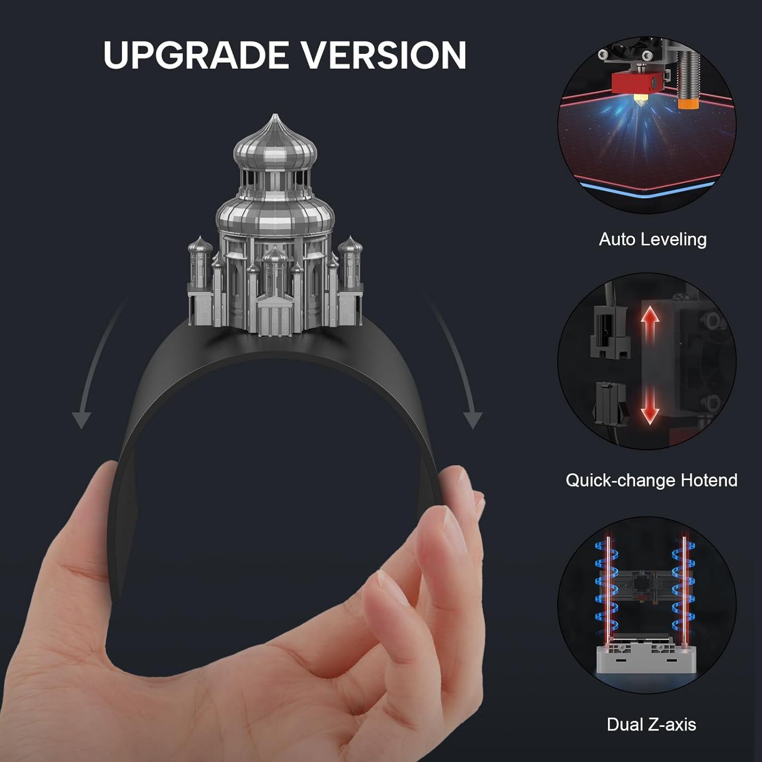 Impresora 3D WEEDO Tina2 V9 Compacta y Fácil de Usar