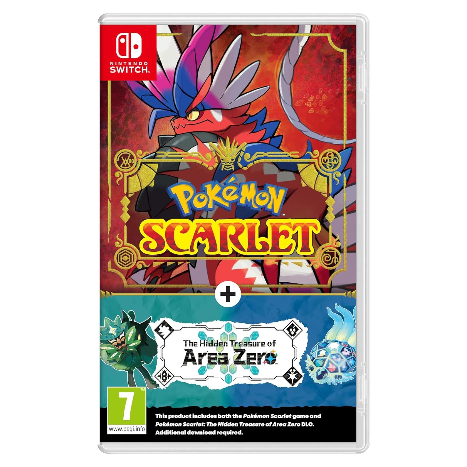 Pokémon Escarlata + DLC El Tesoro Oculto del Área Cero