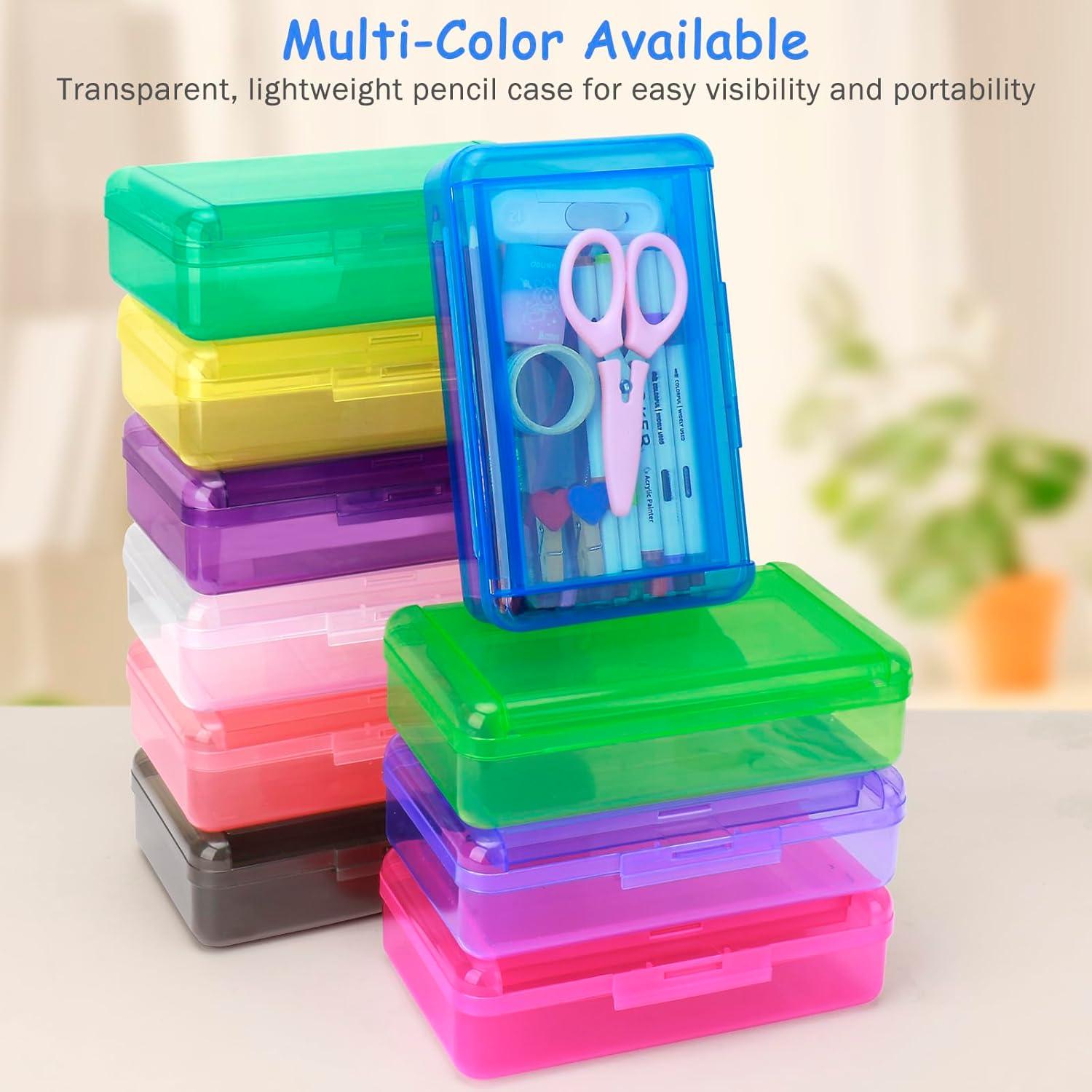 Caja de Lápices Doble Capa Nuozme Azul 20.8x11.7cm