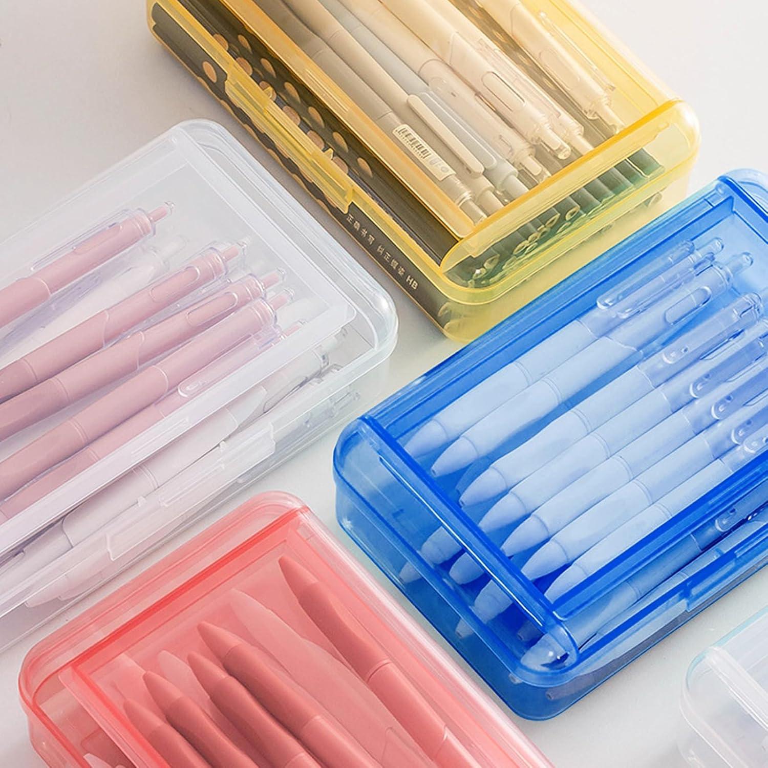 Caja de Lápices Doble Capa Nuozme Azul 20.8x11.7cm