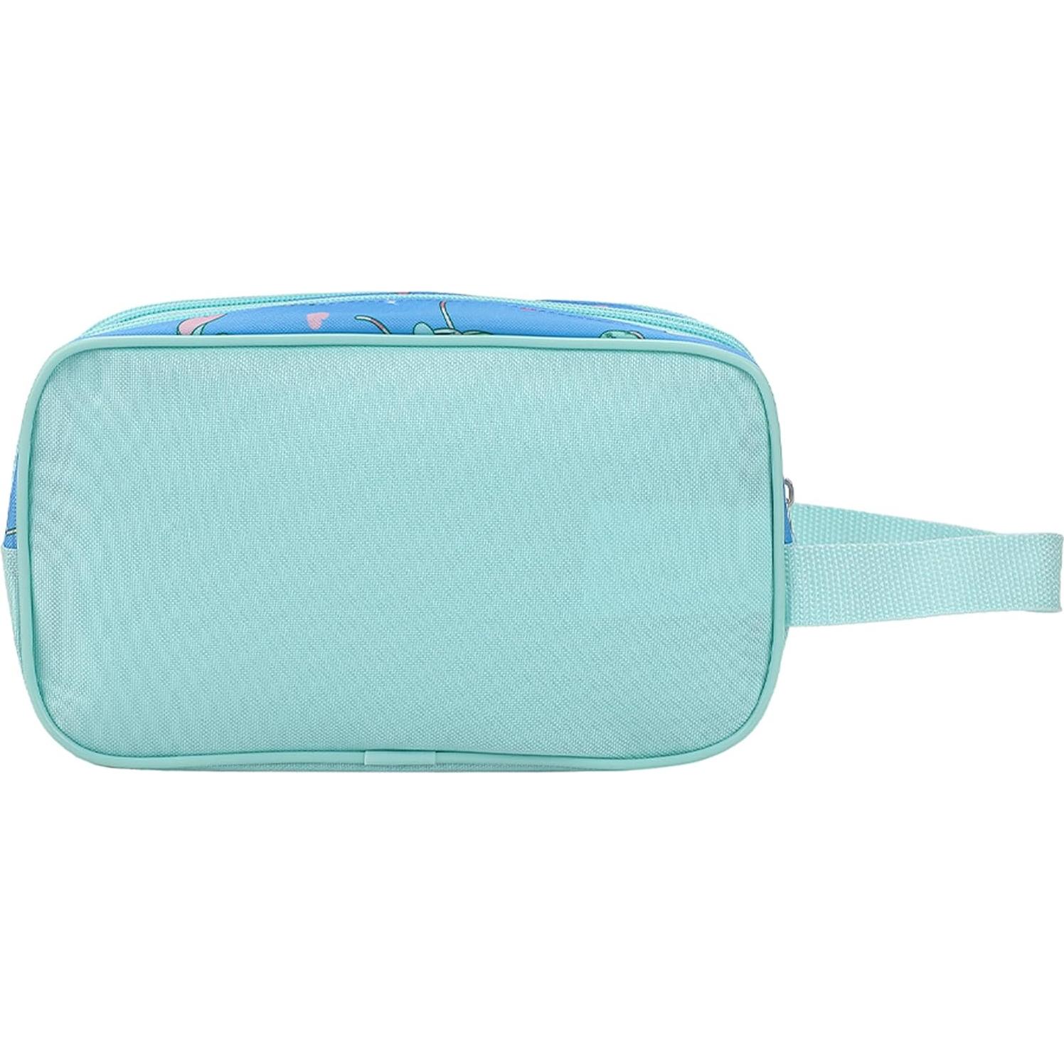 Estuche de Utilidades Doble Compartimento Disney Stitch 22.86x12.7cm