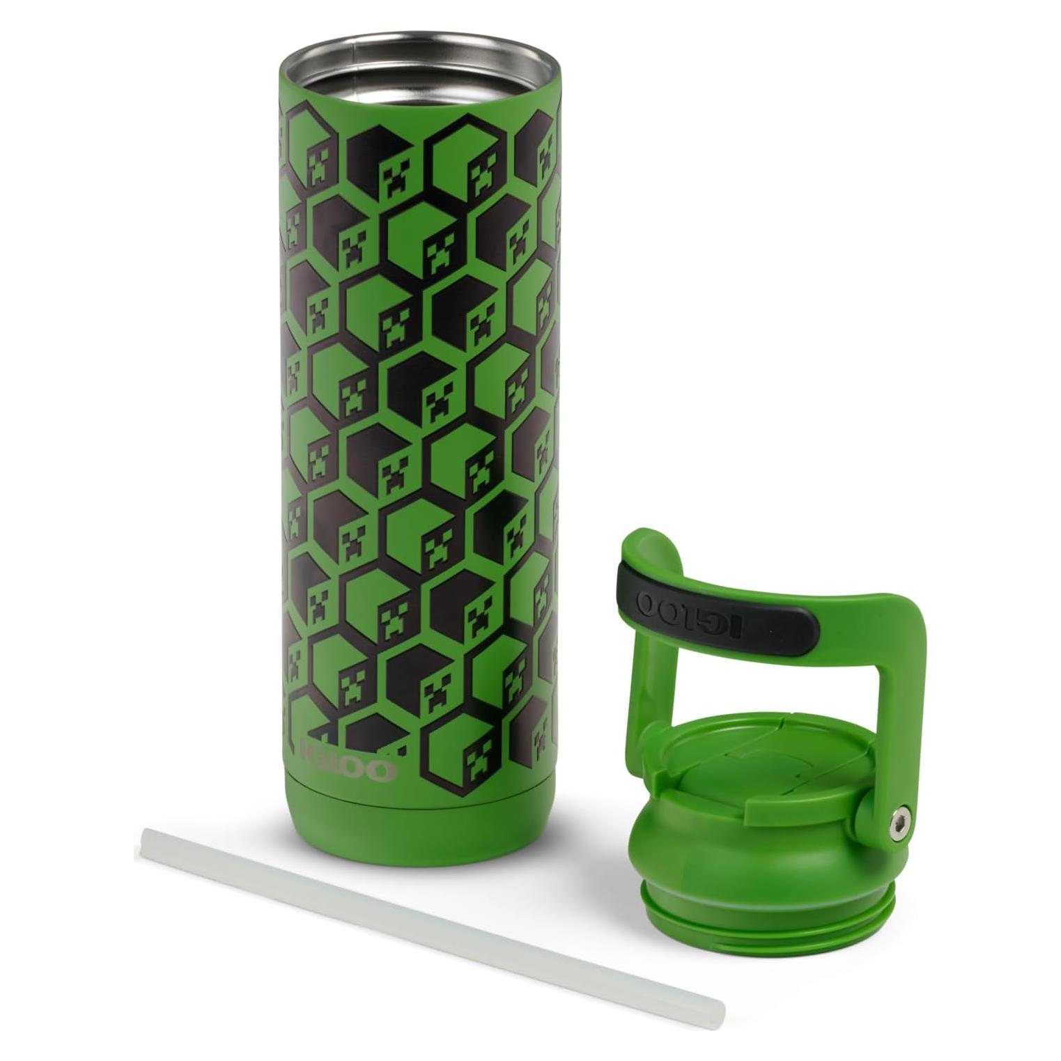 Botella de Agua Aislada Igloo 20 Oz Creeper Minecraft