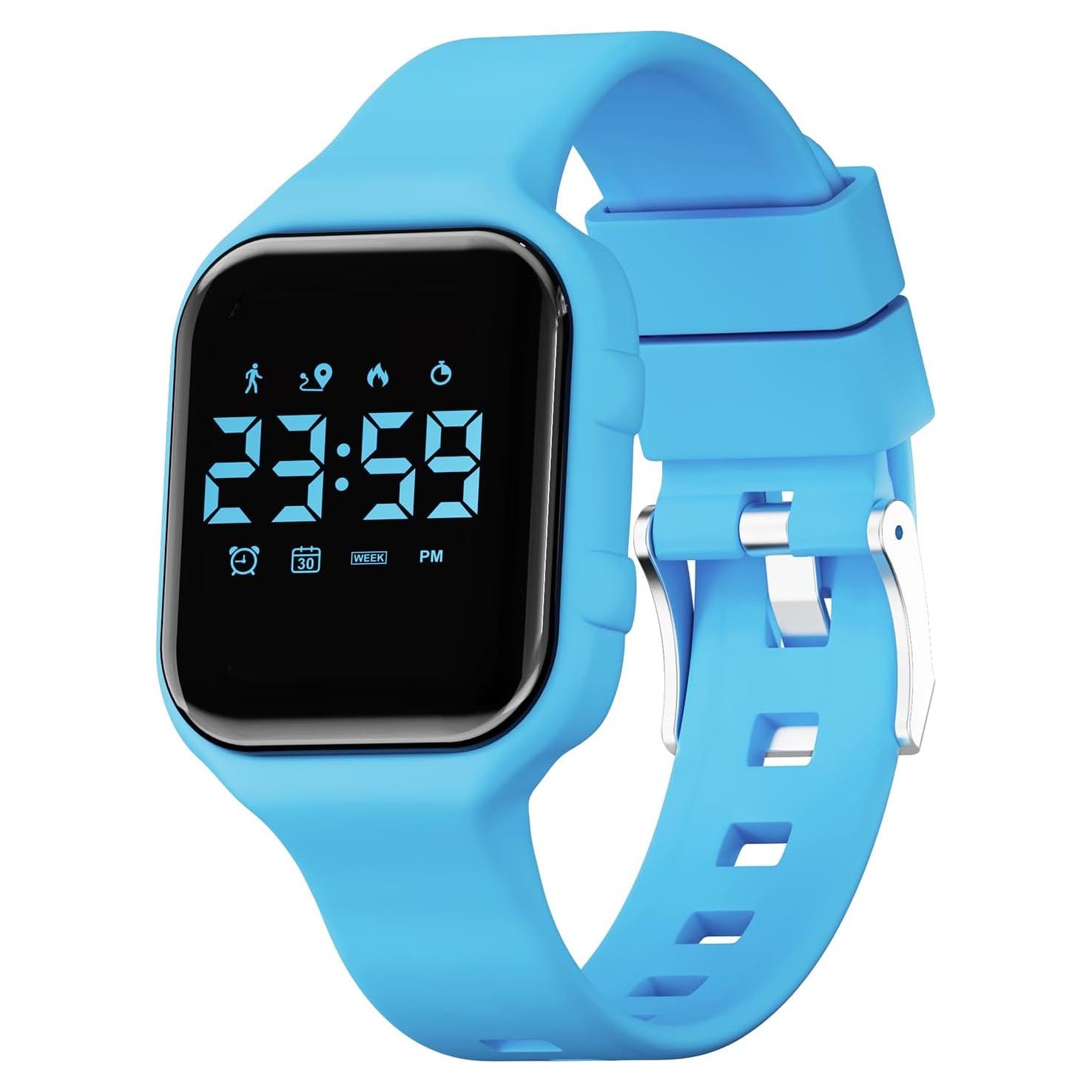 Reloj Deportivo Digital Golden Hour para Niños 4-12 Años