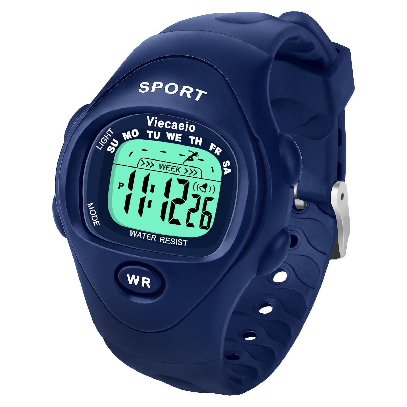 Reloj Digital Deportivo Impermeable Viecaeio para Niños 3-8 Años