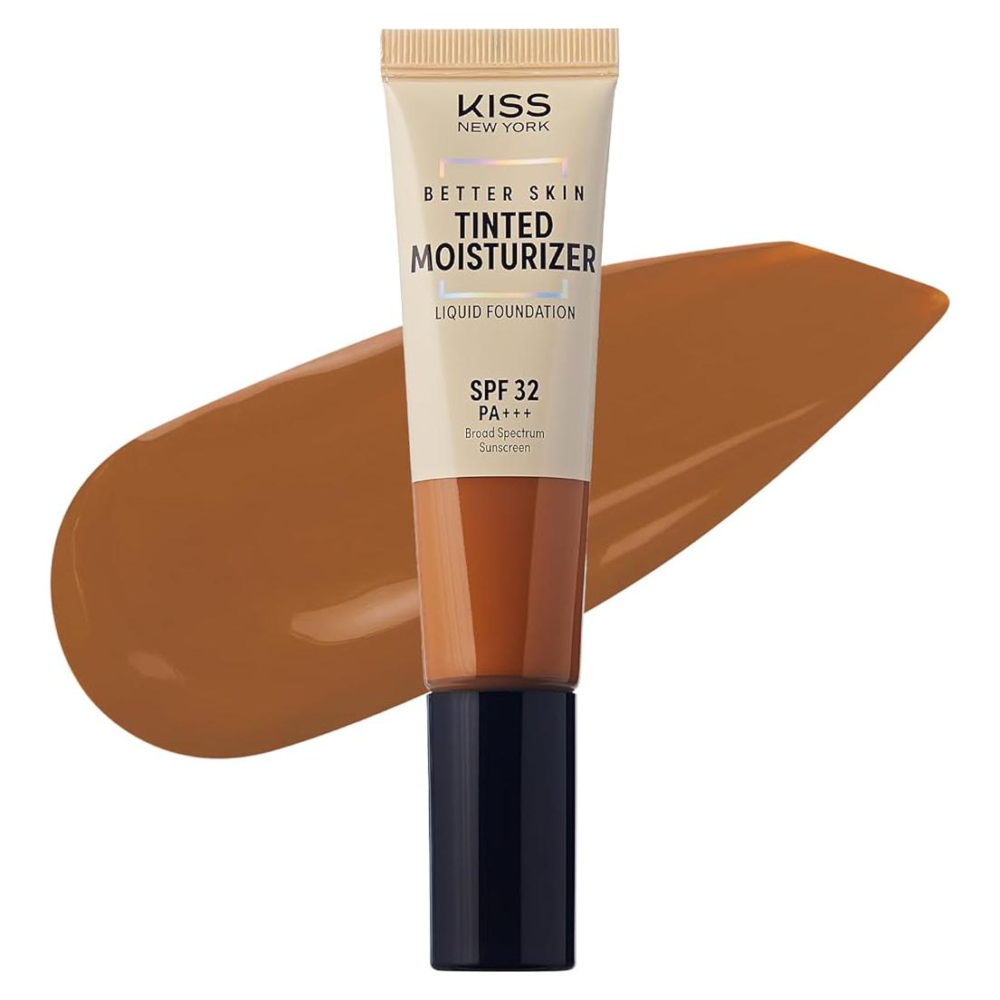 Hidratante Tinteado Kiss New York SPF 32 PA+++ 30 ml Cappuccino