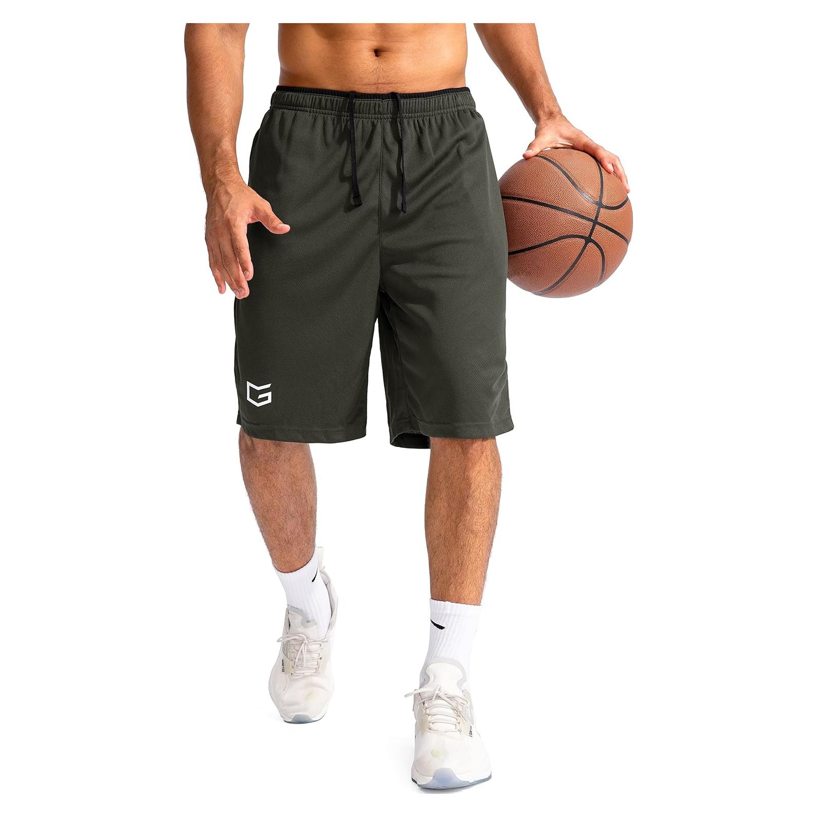 Pantalones Cortos de Baloncesto G Gradual Hombre 28 cm Secado Rápido