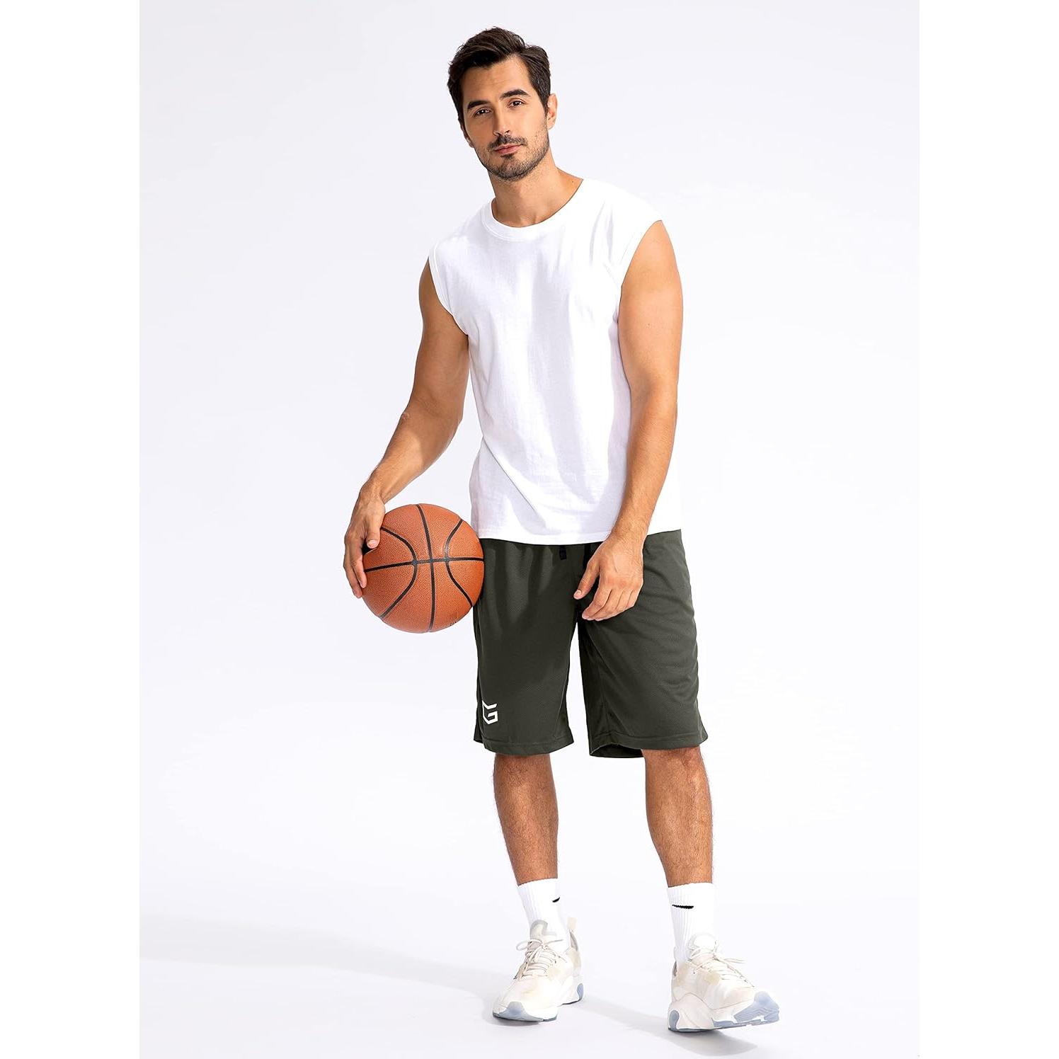 Pantalones Cortos de Baloncesto G Gradual Hombre 28 cm Secado Rápido