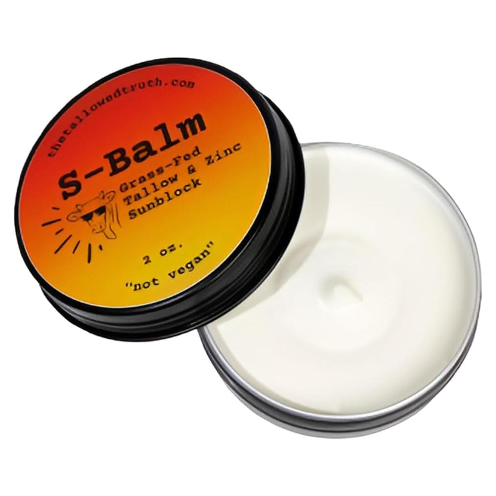 Bálsamo Solar S-Balm The Tallowed Truth 56.7g - 17% Óxido de Zinc