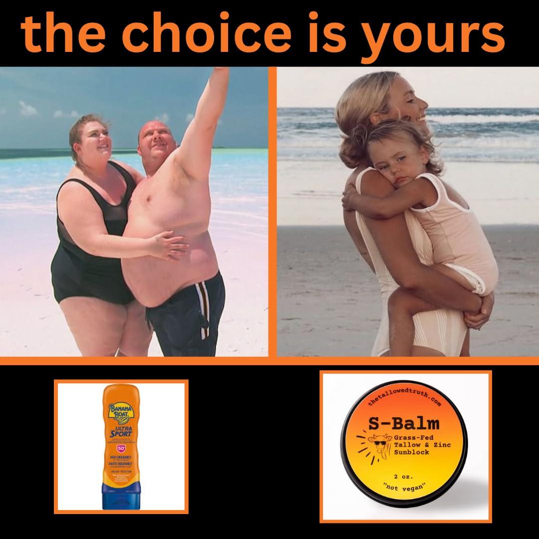 Bálsamo Solar S-Balm The Tallowed Truth 56.7g - 17% Óxido de Zinc