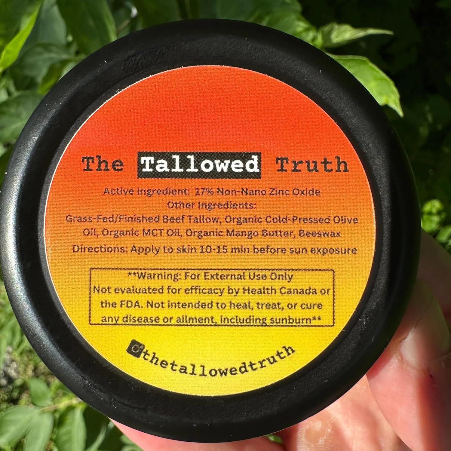 Bálsamo Solar S-Balm The Tallowed Truth 56.7g - 17% Óxido de Zinc