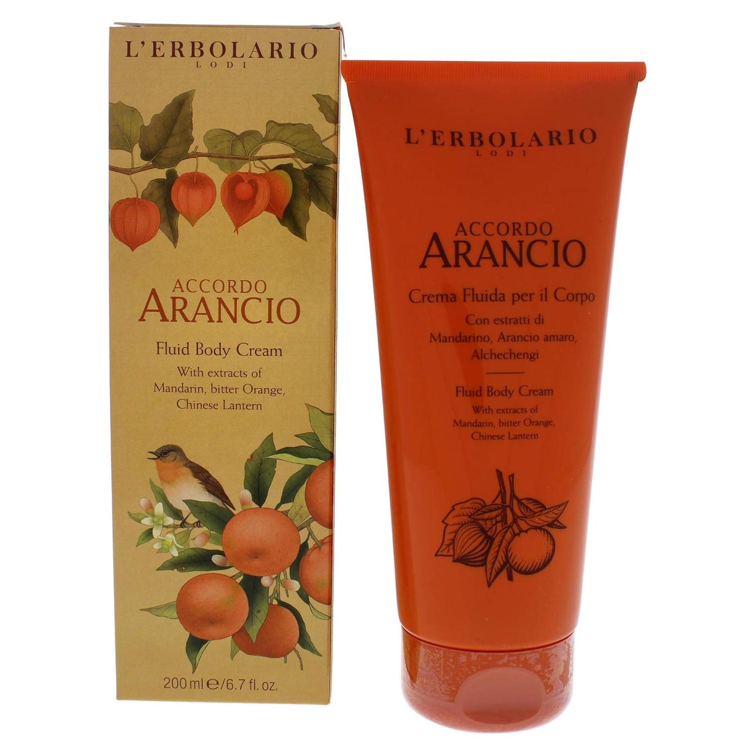 Crema Corporal Hidratante L'Erbolario Acuerdo Naranja 190 g