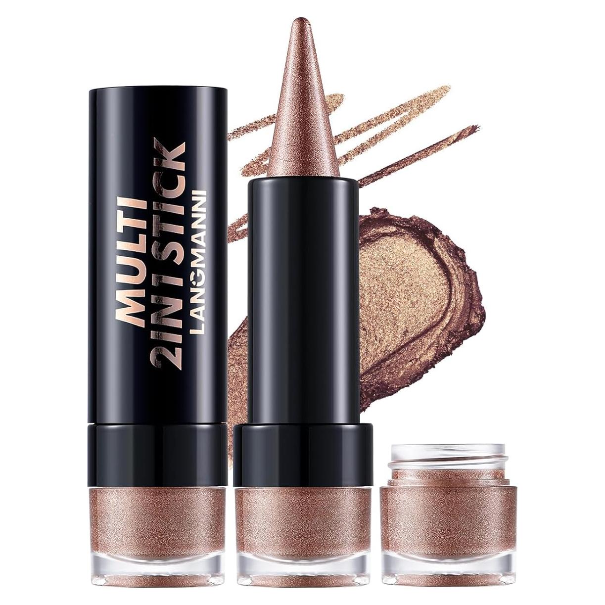 Combo Lápiz de Ojos y Sombra 2-en-1 BAISEN DIARY #05 Oliva