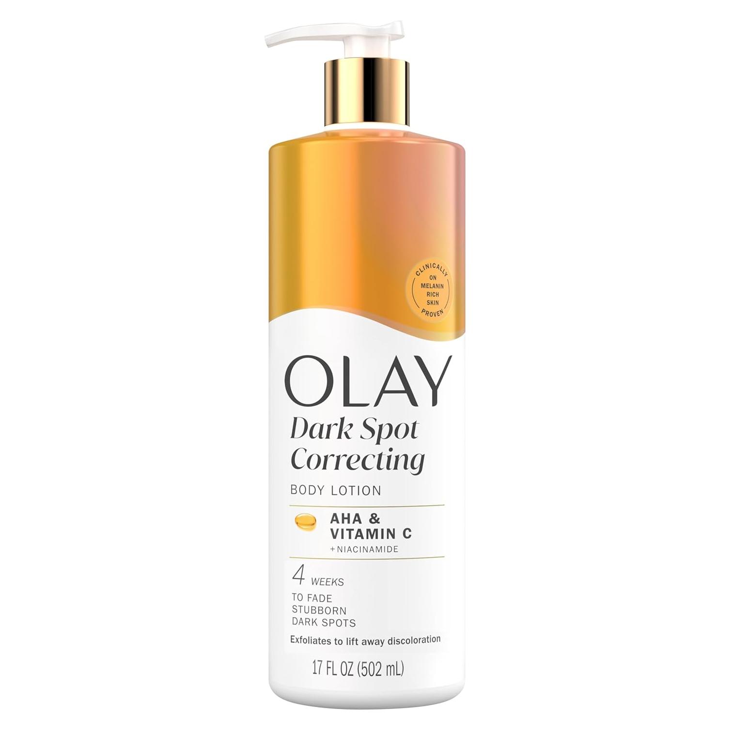 Loción Corporal Olay 502 ml - AHA, Vitamina C, Hidratación 24h