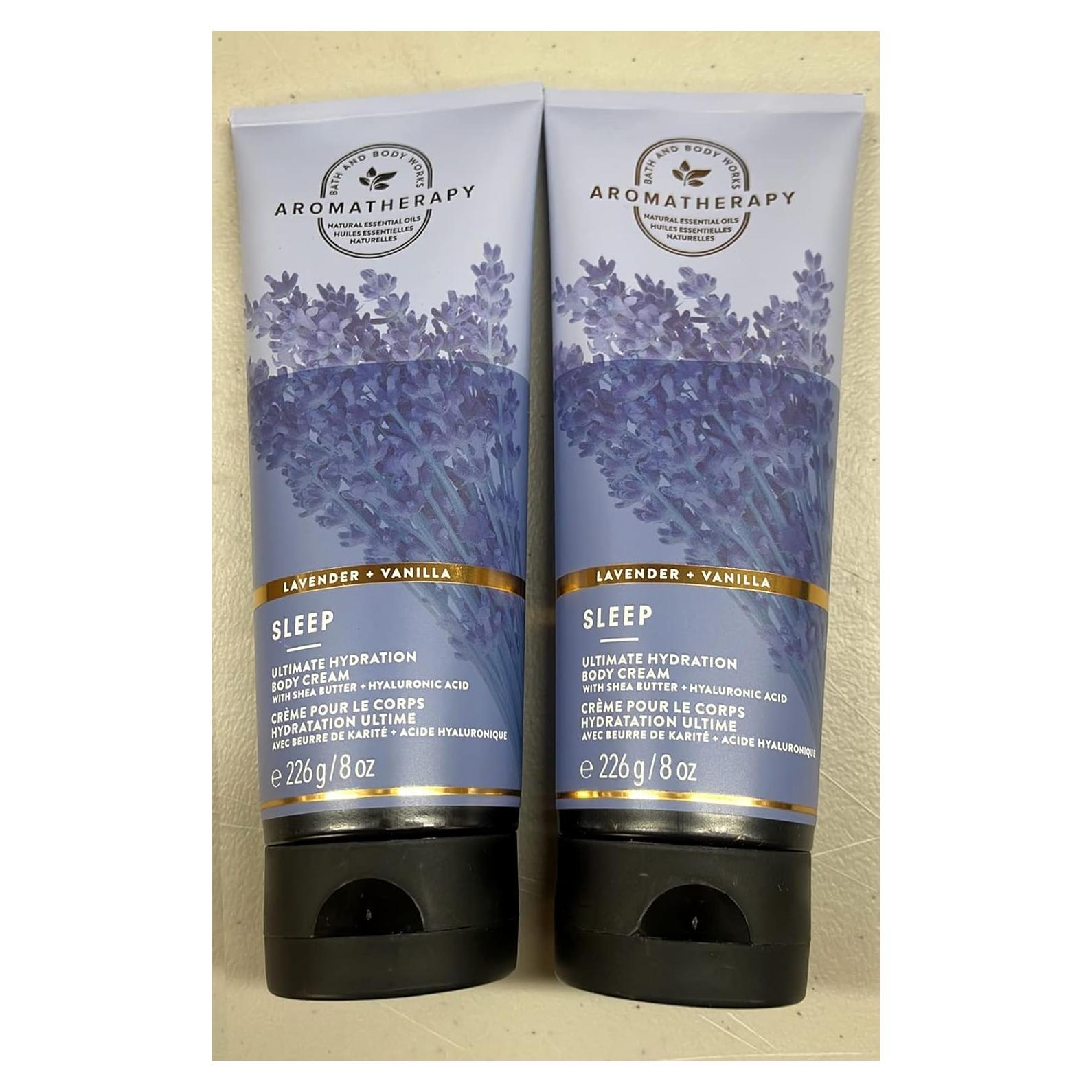 Crema Corporal Hidratante Bath and Body Works 226 g Lavanda Vainilla