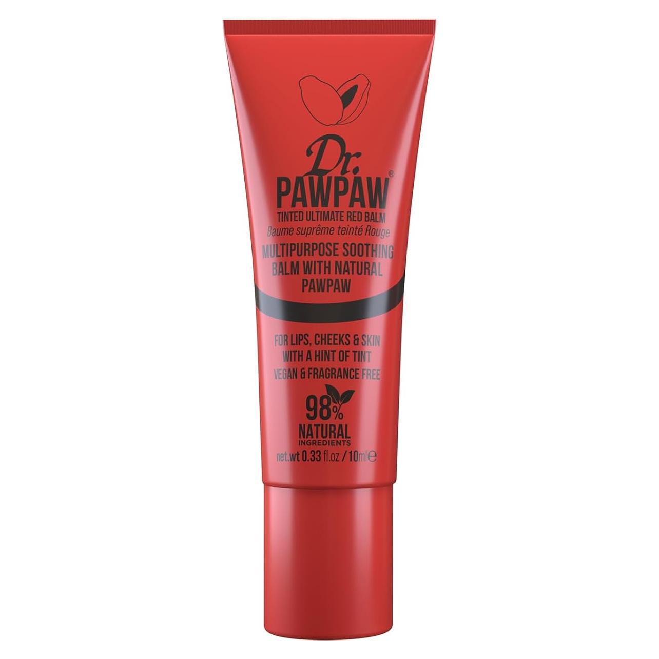Bálsamo Labial Hidratante Dr. PawPaw Rojo 9.4 g - Multiusos