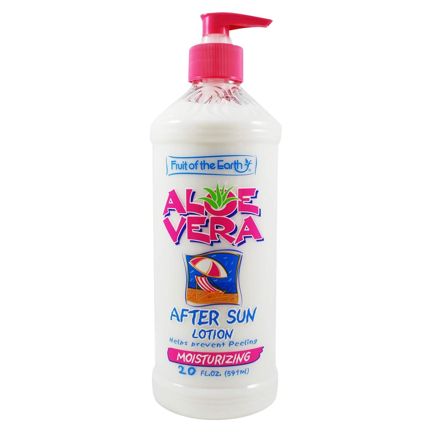 Loción Después del Sol Aloe Vera Fruit Of The Earth 591 ml