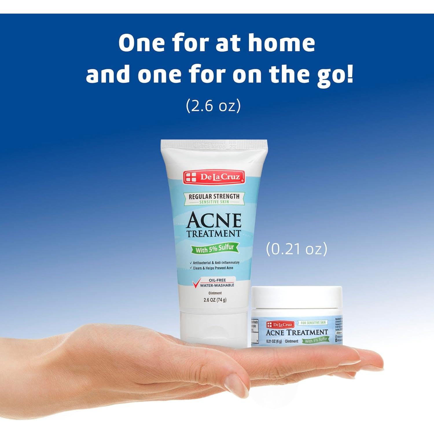 Ungüento de Azufre 5% De La Cruz 30 g - Tratamiento Acné