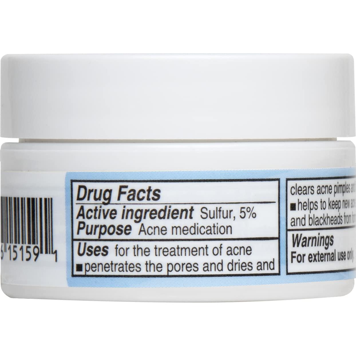 Ungüento de Azufre 5% De La Cruz 30 g - Tratamiento Acné