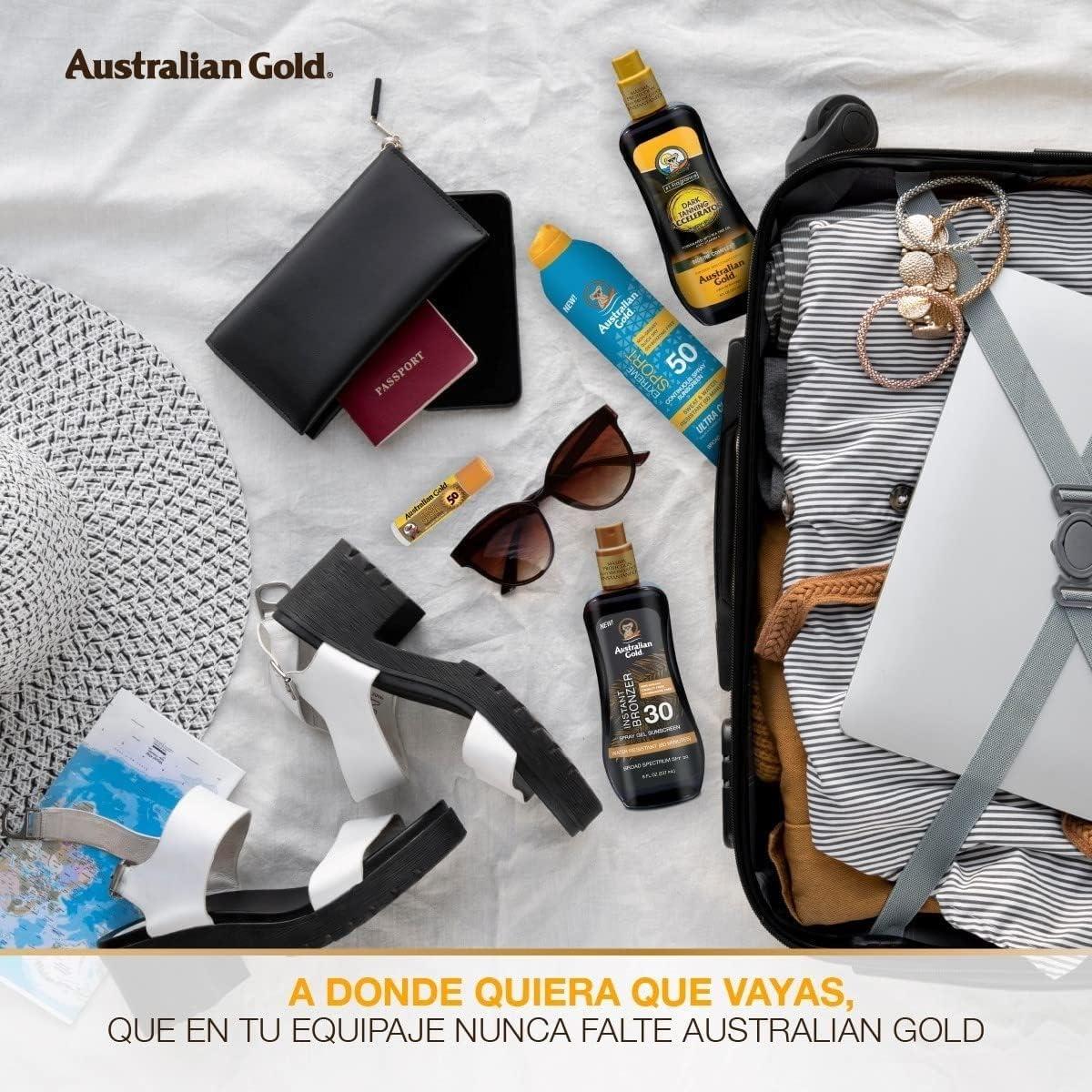 Aceite Bronceador Australian Gold SPF 04 6 Piezas 235ml