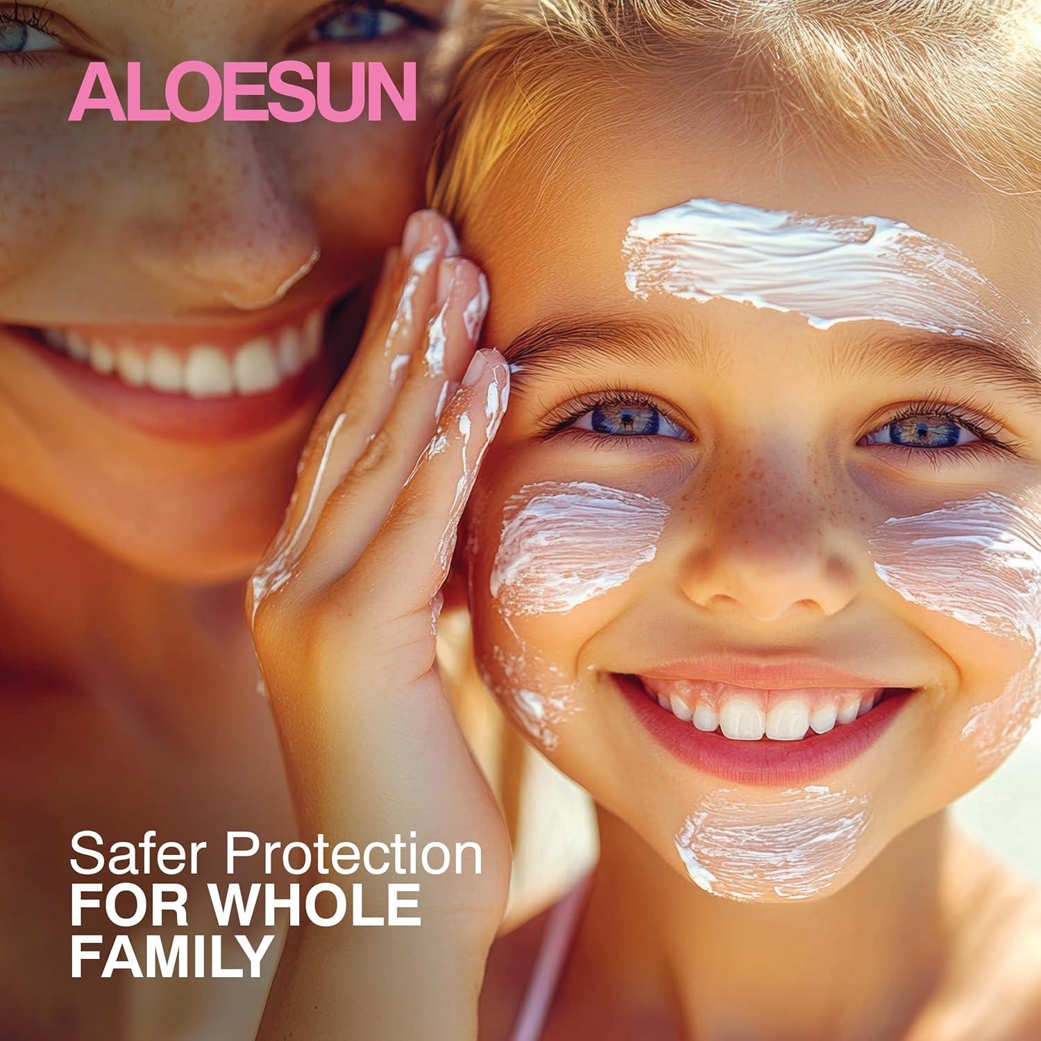 Protector Solar Orgánico ALOESUN 60g - Grasa de Res SPF Natural