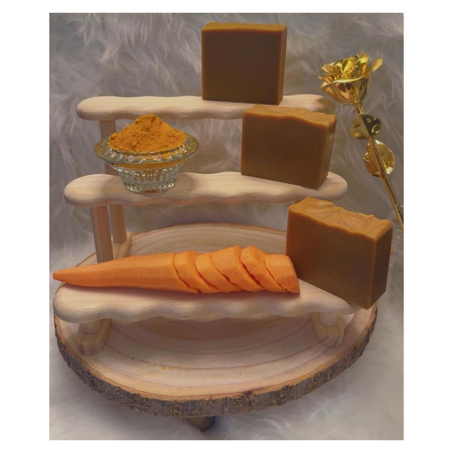 Jabón Natural de Zanahoria y Cúrcuma Chee Sparkles 100g