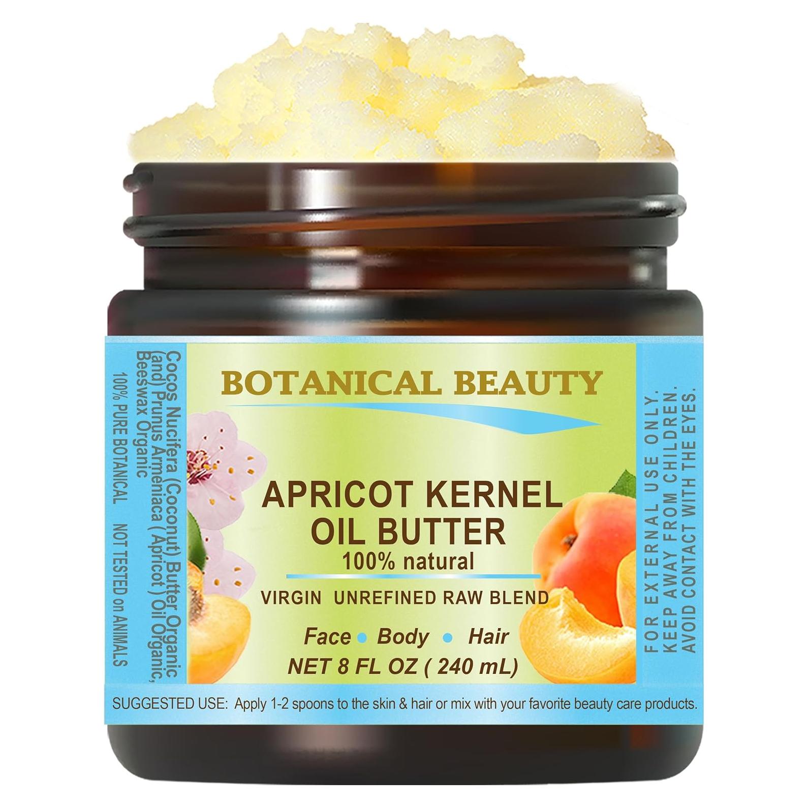 Mantequilla de Aceite de Hueso de Albaricoque 236 ml - Pura Natural