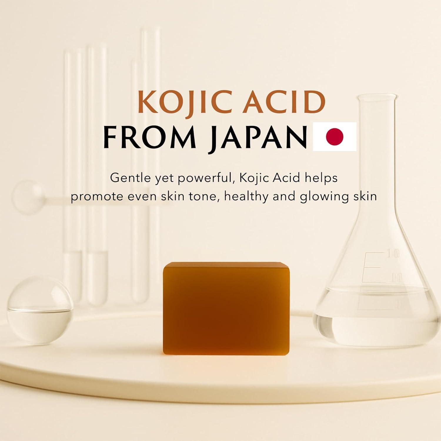 Jabón Natural de Cúrcuma y Ácido Kójico Mine - 200g