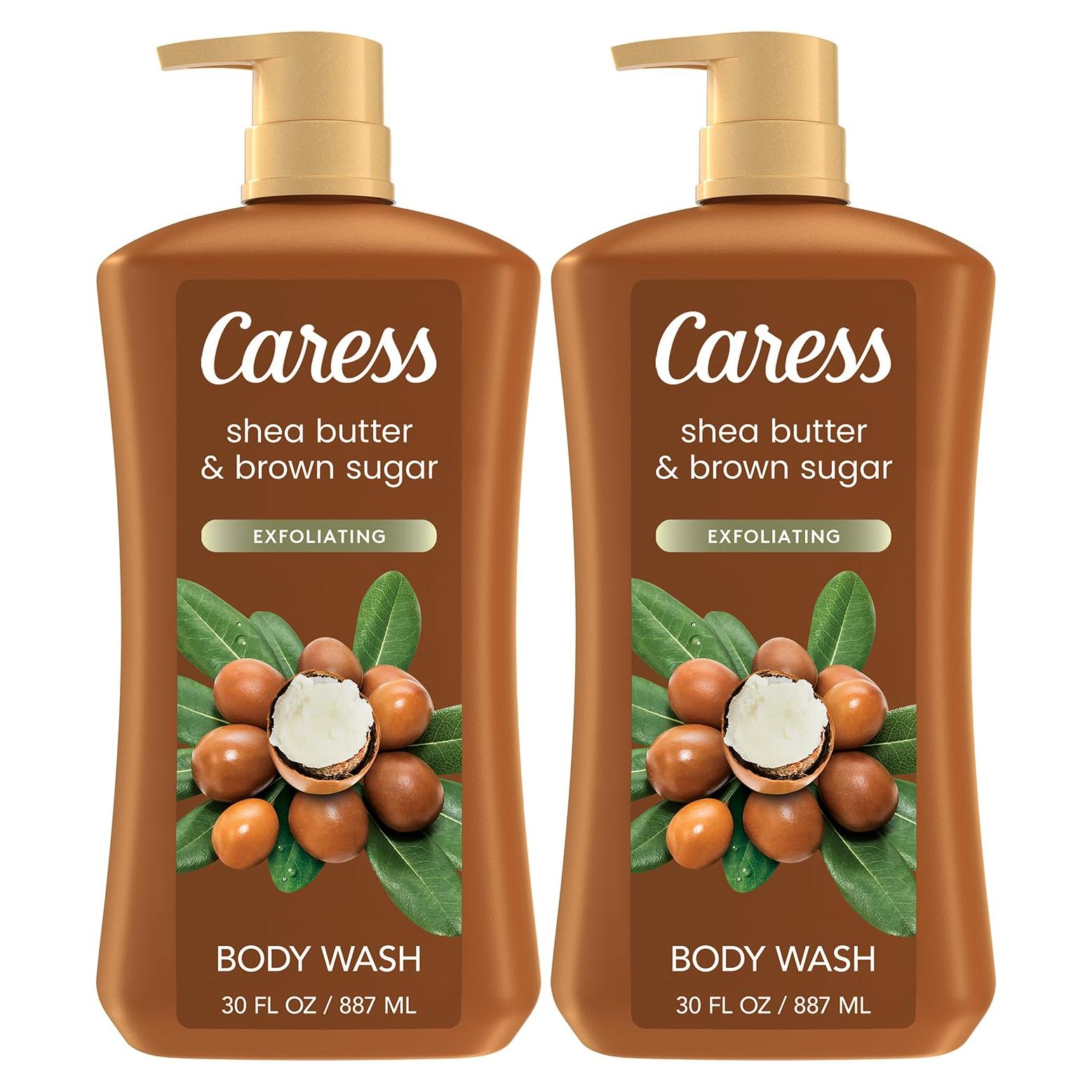 Jabón de Cuerpo Caress 887 ml Manteca de Karité y Azúcar Moreno