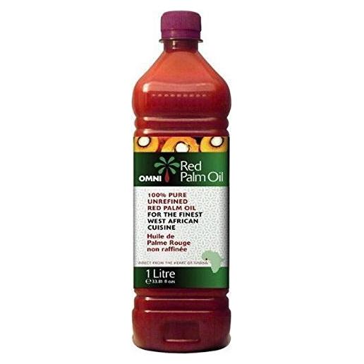 Aceite de Palma Rojo Virgen Omni 1000 g - Sin Refinar