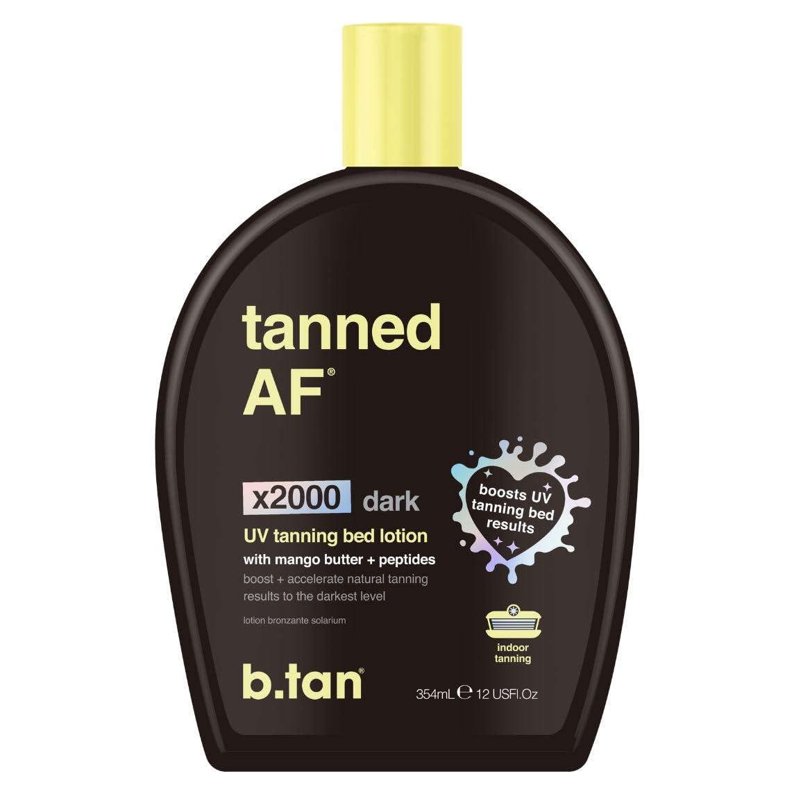 Loción Bronceadora UV Oscura b.tan - 355 ml, Acelerador de Bronceado