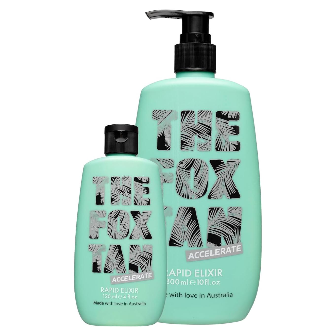 Elixir Doble The Fox Tan 120mL + 300mL - Bronceado Rápido y Oscuro