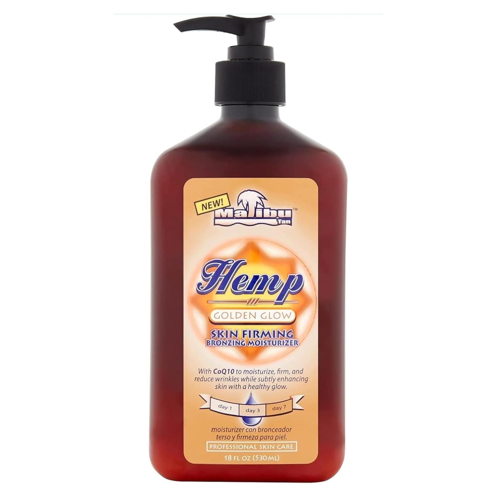 Loción Reafirmante para Piel Malibu Tan Hemp 530 ml