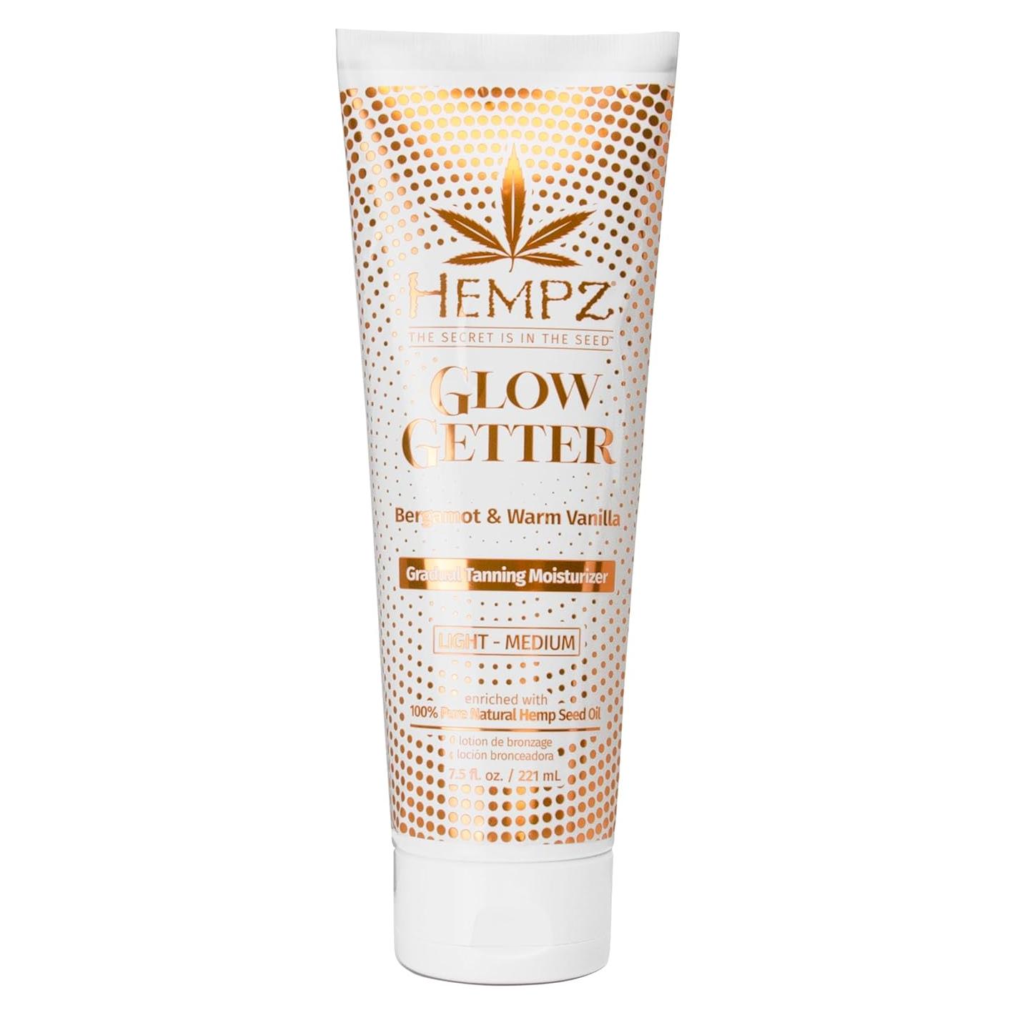 Bronceador Gradual Hempz Glow Getter 250g Claro a Medio