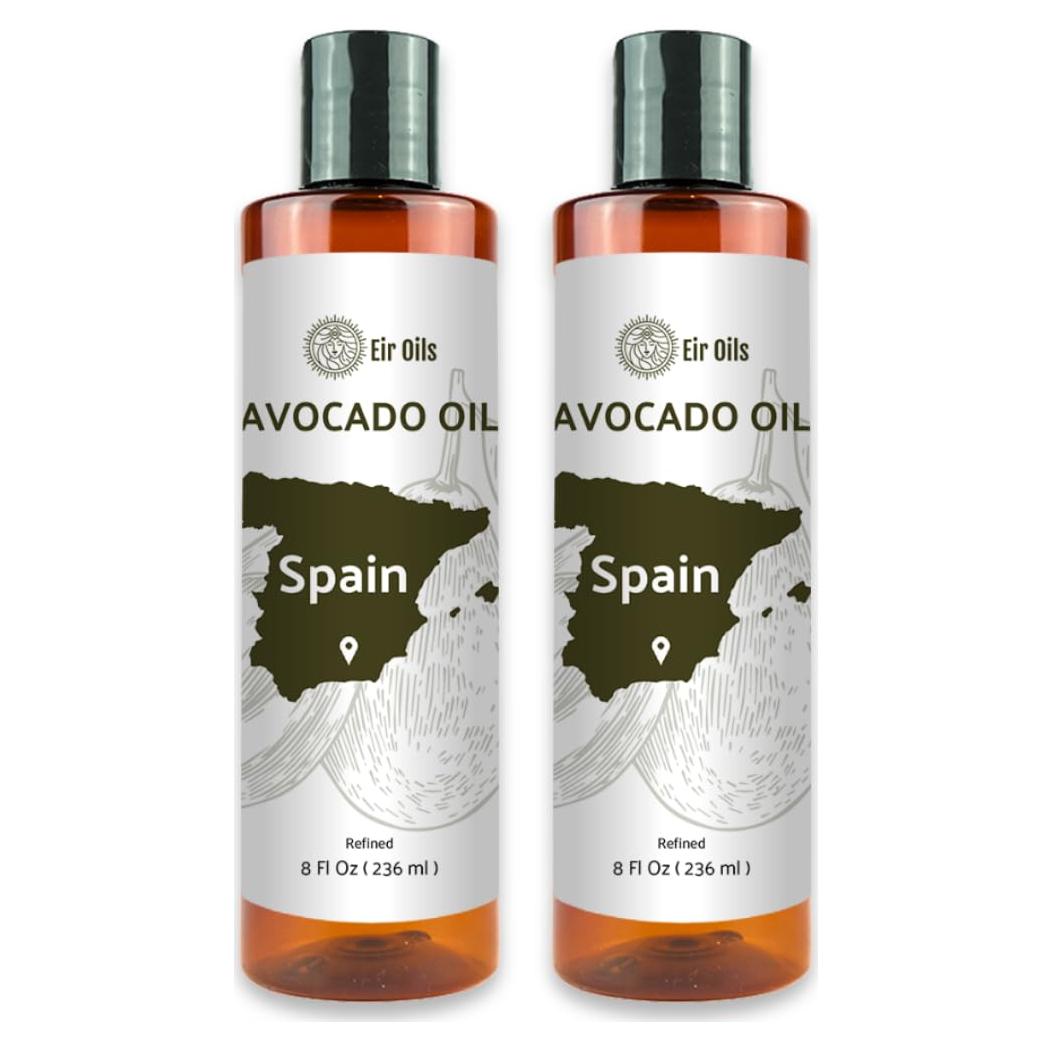 Aceite de Aguacate EIR Oils 100% Puro 530g Prensado en Frío