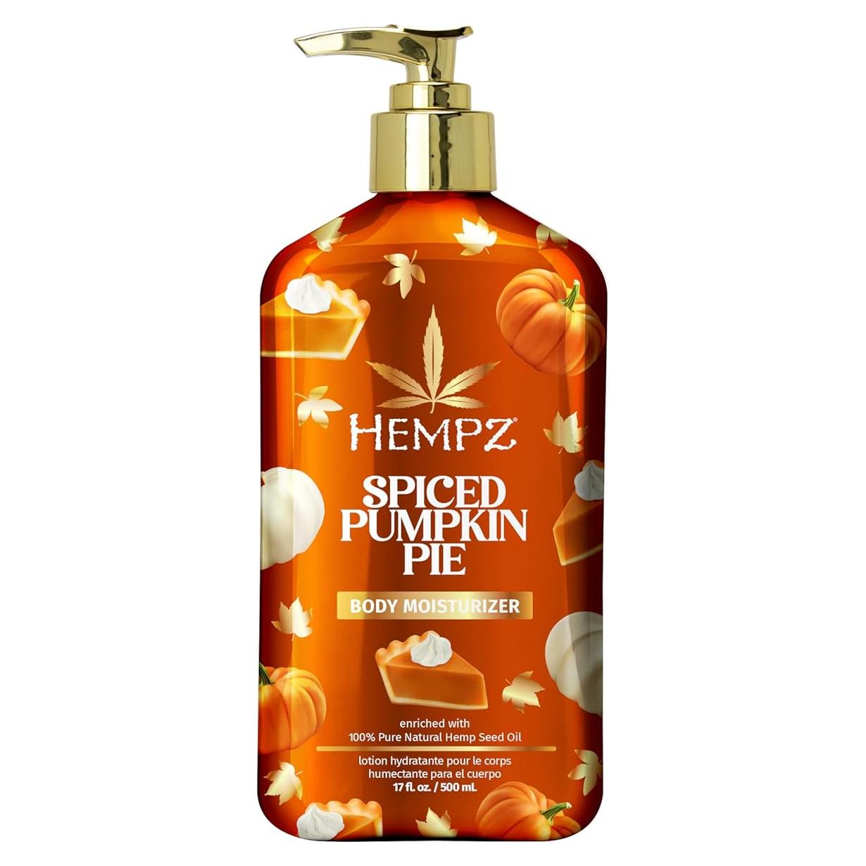 Crema Hidratante Hempz Pastel de Calabaza Especiado 500 ml