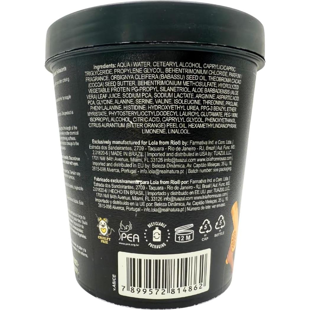 Mascarilla Tratamiento Intensivo Lola From Rio 450 g - Cabello Seco y Dañado