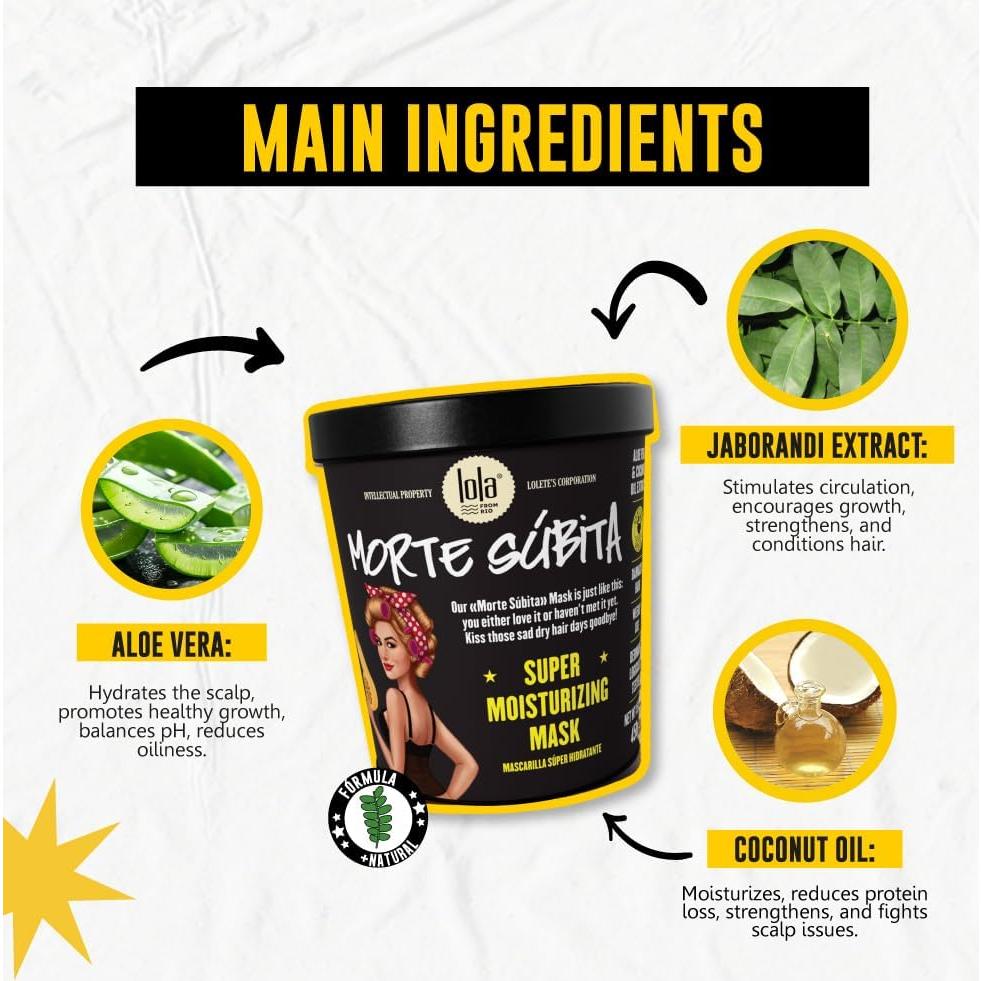 Mascarilla Tratamiento Intensivo Lola From Rio 450 g - Cabello Seco y Dañado