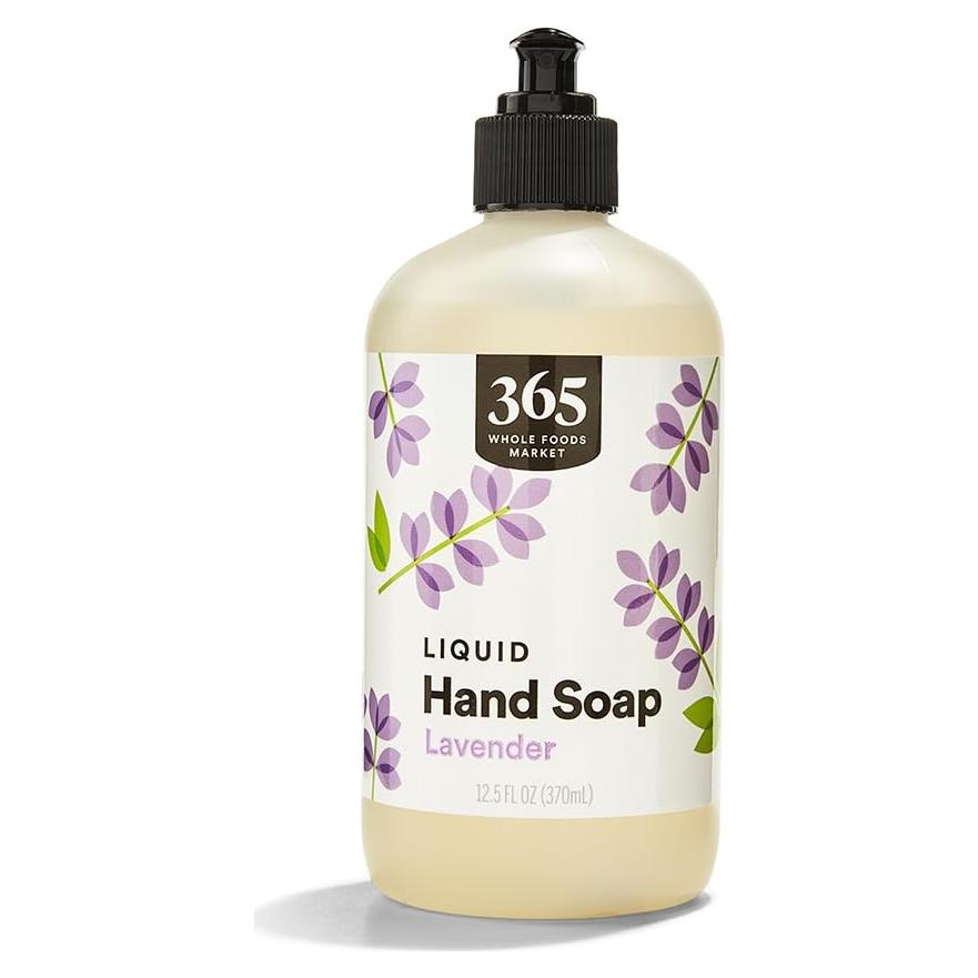 Jabón Líquido para Manos 365 Whole Foods Lavanda 369.5 ml