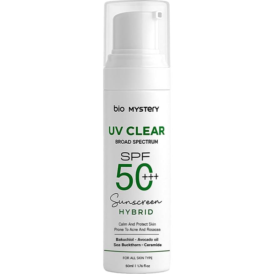 Protector Solar Facial Bio Mystery SPF 50 para Piel Grasa 50ml