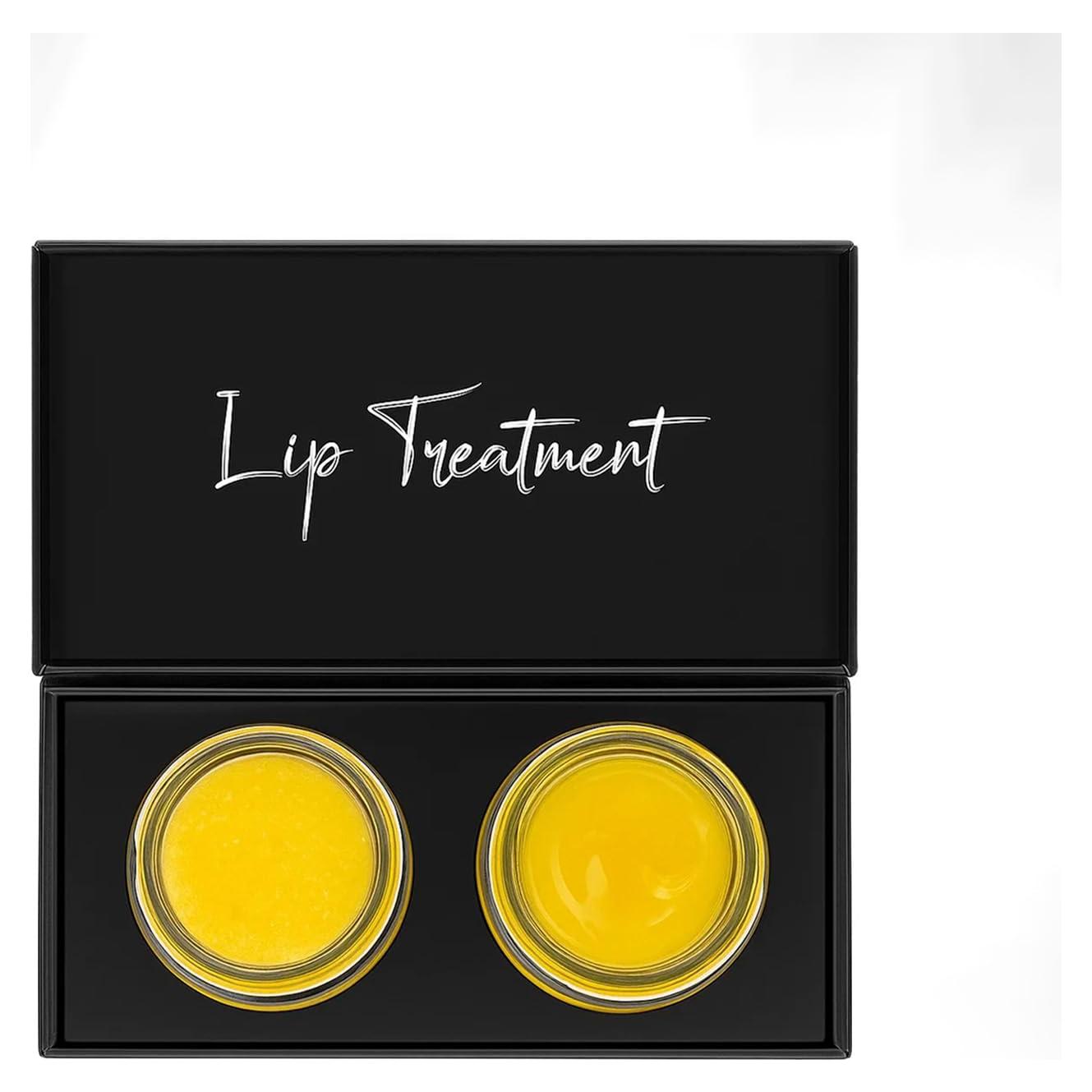 Dúo Labial Hidratante y Exfoliante Nuzilicious - Mango