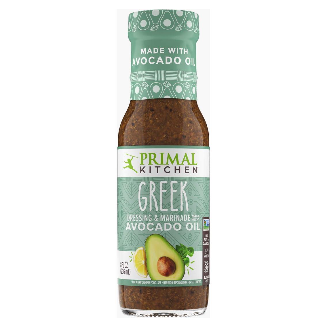Aderezo de Ensalada Primal Kitchen Vinagreta Griega 226g